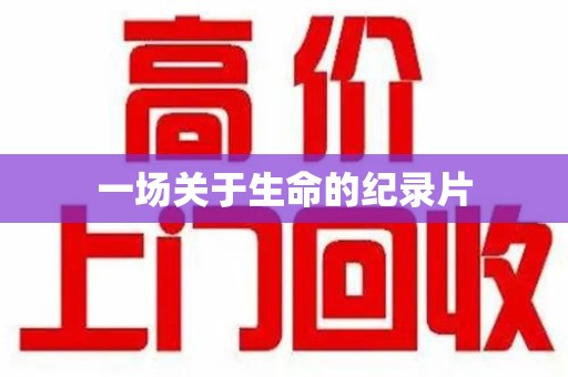 邢台一场关于生命的纪录片